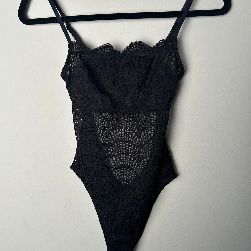 Victoria-s-secret Women's Black Nightwear Teddy Sz XS